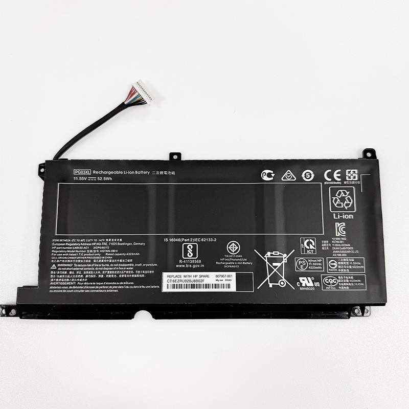 Compatible with HP Shadow Elf 5/6 Max TPN-C141 Q229 Q241 PG03XL laptop battery