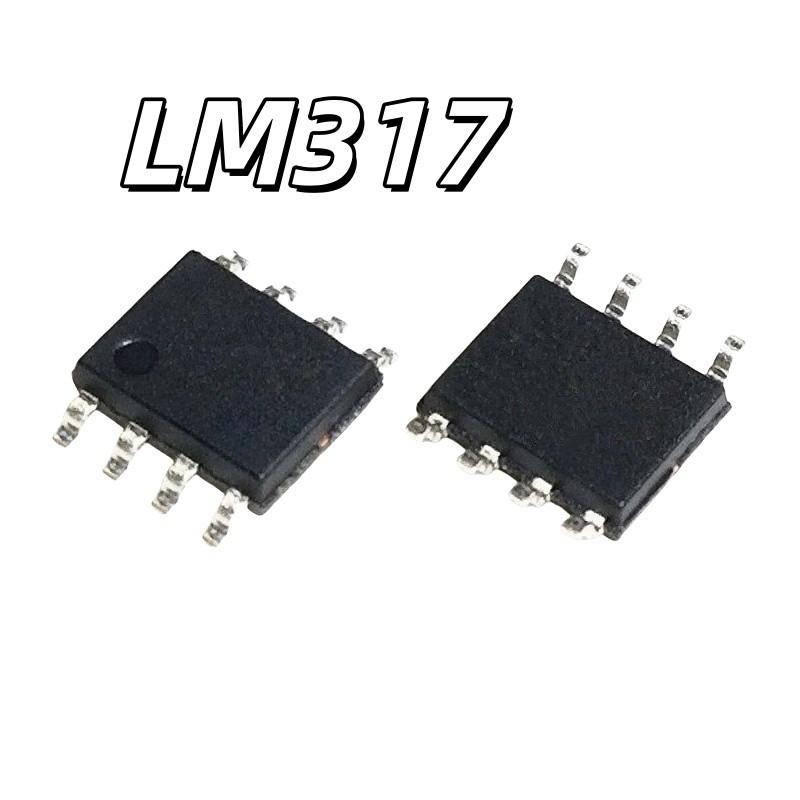 ยี่ห้อใหม่ Original LM317 LM317LD LM317LM LM317LDR2G SOP-8 Patch 8 ฟุต