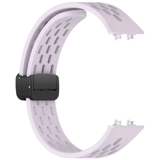 สายรัดสําหรับ Huawei Band 11 Pro/11 สายซิลิโคนอ่อนนุ่มสร้อยข้อมือแม่เหล็ก Huawei Band 11 Pro/11 Watchband