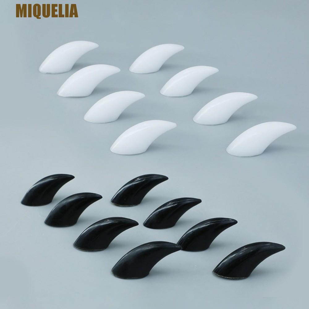 MIQUELIA 8 ชิ้นสัตว์ Fursuit กรงเล็บอุปกรณ์เสริม,อีพ็อกซี่ Handmade Furry Claws เล็บ,น่ารัก Multicol