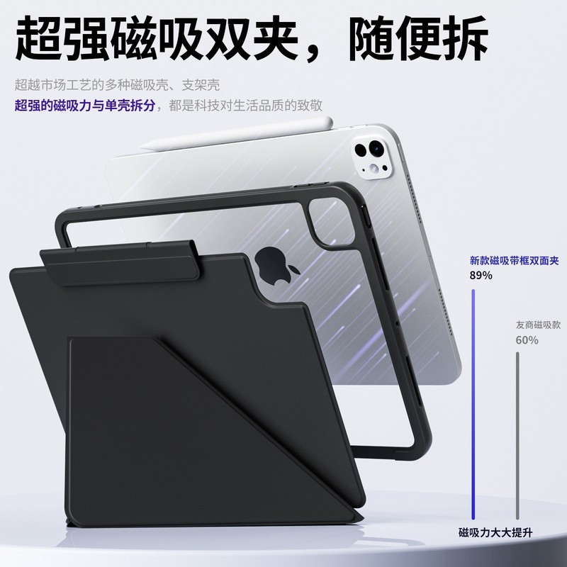Air67 รวมทุกอย่าง Edge 13 Anti-Collision iPad11 เคสป้องกัน Pro11 แท็บเล็ต k พับหมุน 12.9 พร้อมกรอบสอ