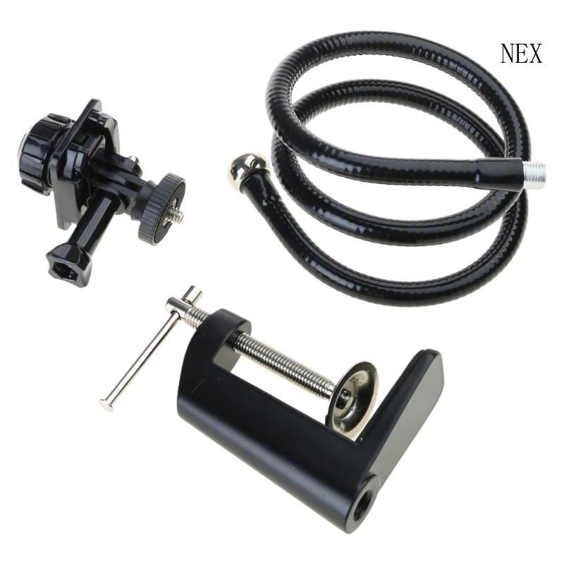 NEX วงเล็บกล้อง Enhanced โต๊ะ Jaw Clamp ยืดหยุ่น Gooseneck สําหรับเว็บแคม Brio 4K C925e C922x C922 C