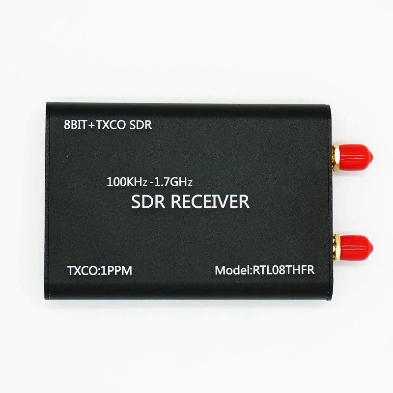 RTL SDR 100KHz-1.7GHz Full Band 0.5PPM TXCO RTL-SDR ตัวรับสัญญาณ RTL2832U + R820T2 SDR วิทยุ RTL08TH