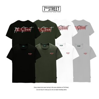 เสื้อยืด 7ᵗʰ Street รุ่น SPS ผ้า Cotton100% นุ่มสบาย ระบายอา…