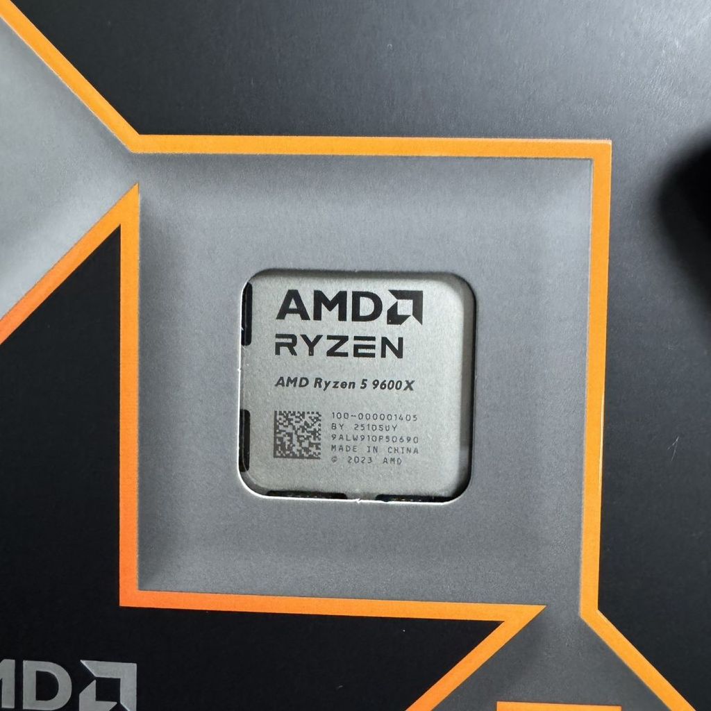 AMD ไรเซน R5 9600X  คอมพิวเตอร์ตั้งโต๊ะ CPU โปรเซสเซอร์ ใหม่เอี่ยม ของแท้ บรรจุในกล่อง