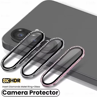 ฟิล์มเลนส์กล้อง แบบวงแหวน(เพชร) For รุ่น Samsung A37 A57 A17 A07 (5G) A26 A36 A56 กันรอยขีดข่วน ป้องกันเลนส์กล้อง 014