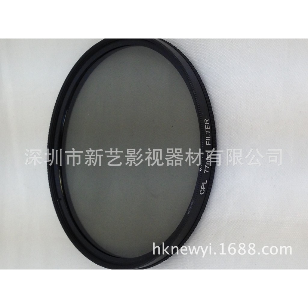 Xinyi CPL เลนส์ 77MM Circular Polarizing Filter Polarizer Camera Filter 77mm cpl