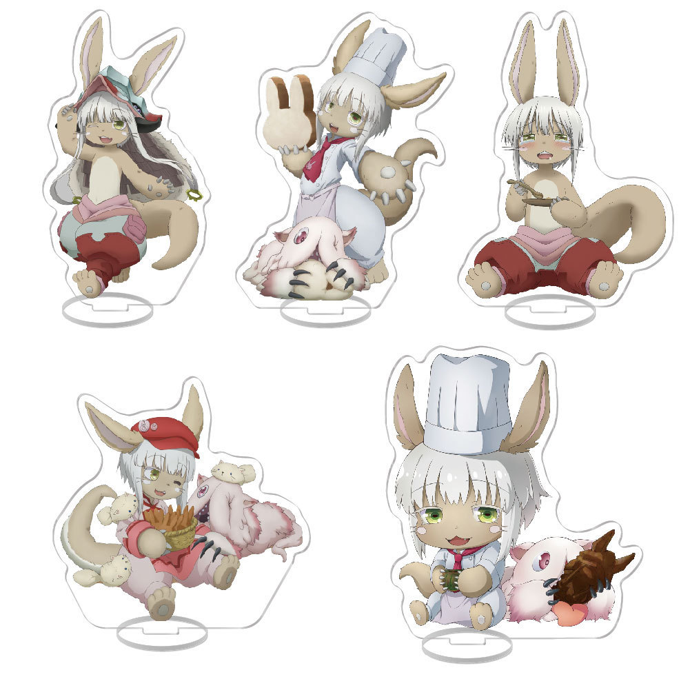 อะนิเมะจาก abyss Rico Made in abyss ขาตั้งอะคริลิคเดสก์ท็อปตกแต่งของขวัญนักเรียน