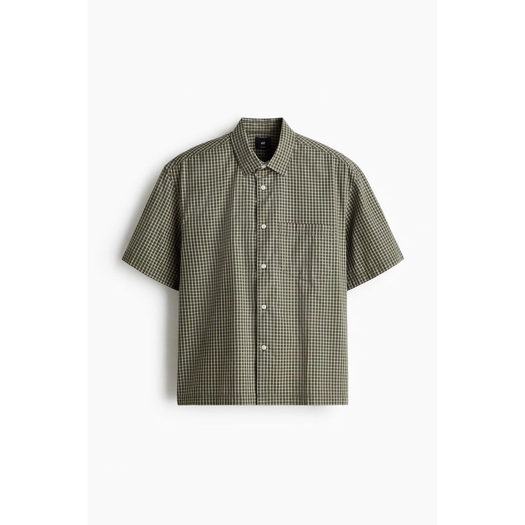 H&M قميص رجالي قطن مريح — صورة 6