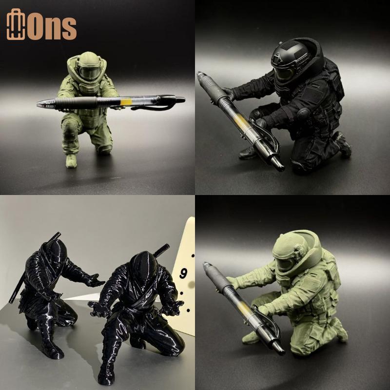 Ons Disposal Themed ที่ใส่ปากกา 3D พิมพ์โต๊ะ Stand Organizer Storage สําหรับสํานักงานและการศึกษาที่