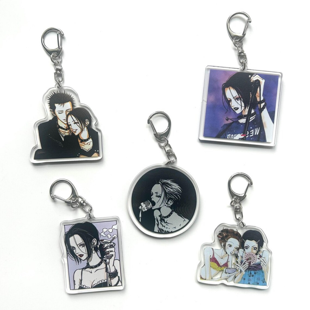 พวงกุญแจสองด้าน NANA, Nana Osaki, Nana Komatsu, Nobuo Terashima, Ren Honjo, Takumi Ichiose
