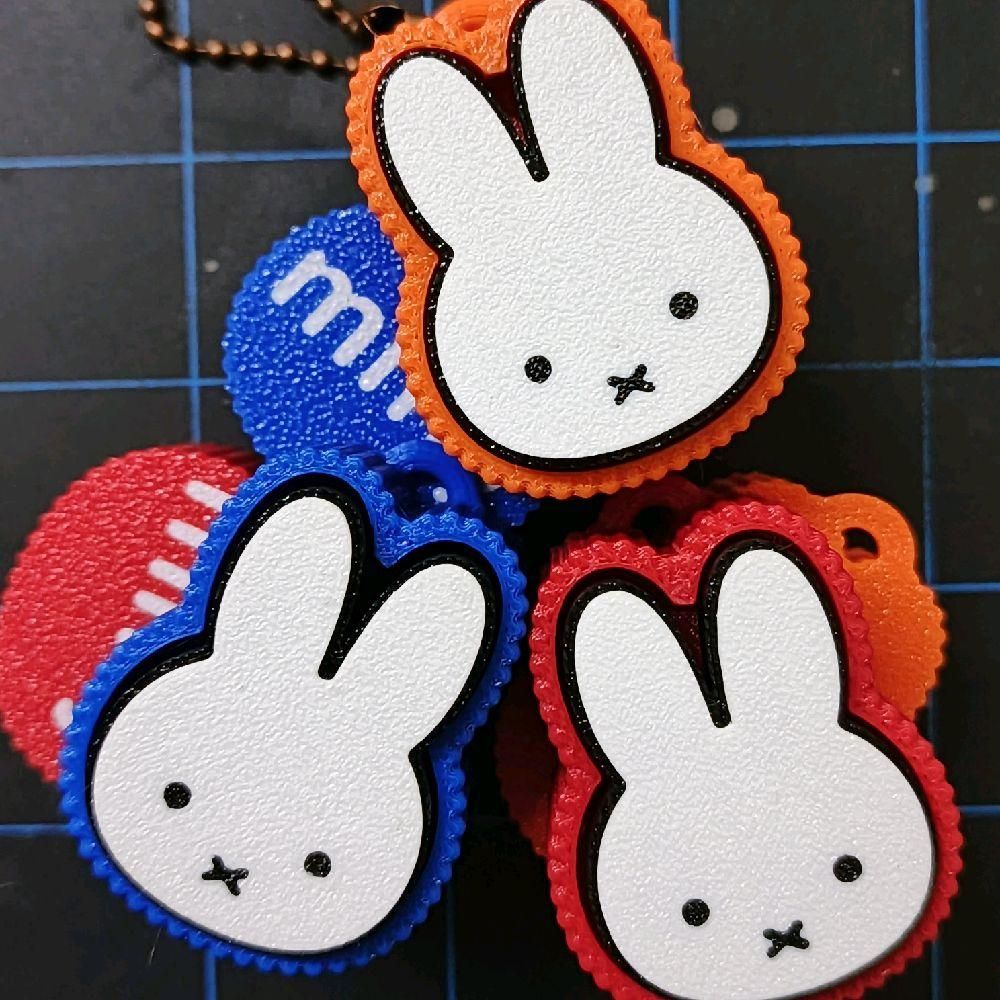 Miffy Fidget Clicker พวงกุญแจ - อุปกรณ์ตกแต่ง คลายเครียด