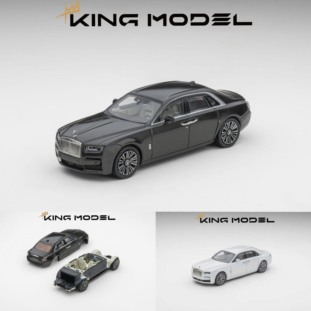 King Model 1: 64 Rolls-Royce Ghost Gust โมเดลรถโลหะผสม