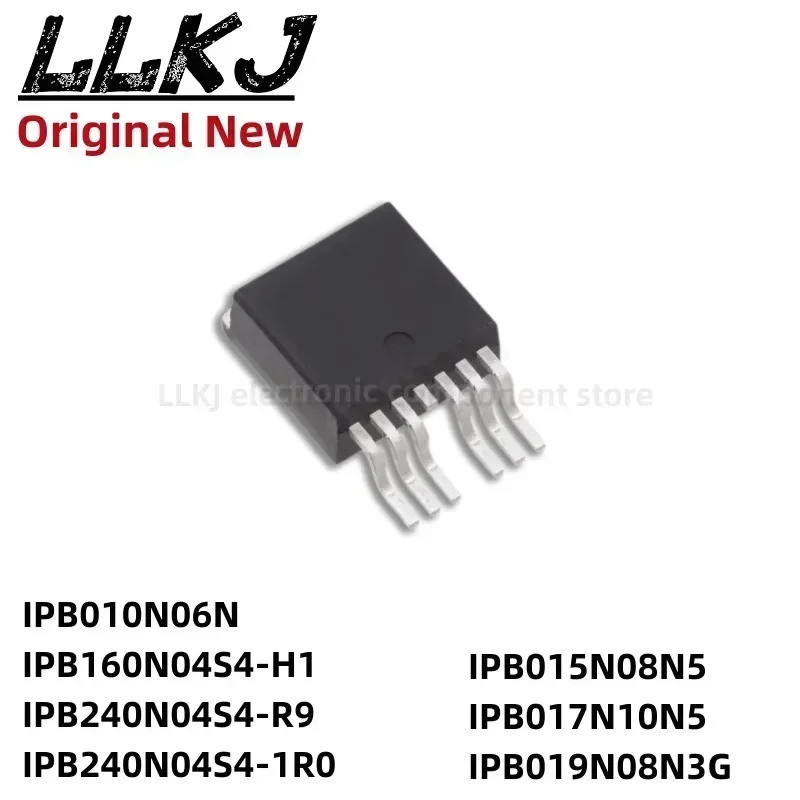 5pcs IPB010N06N IPB160N04S4-H1 IPB240N04S4-R9 IPB240N04S4-1R0 IPB015N08N5 IPB017N03N53B019 ทรานซิสเต