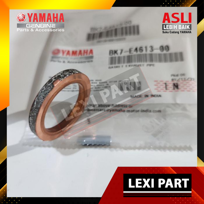 Packing paking ไฟเบอร์ asbes BK7-E4613-00 ท่อไอเสีย nmax n max aerox 155 เก่า R15 และ lexi ใหม่เดิม