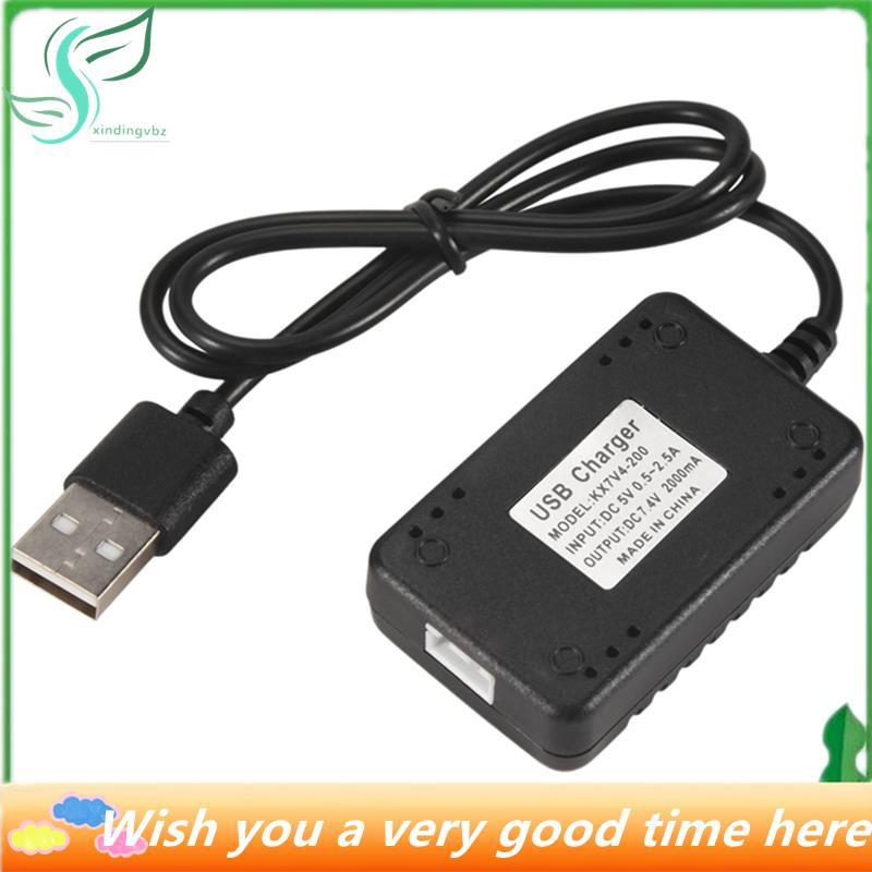 ^Star^ 7.4V 2000Mah XH-3P เครื่องชาร์จ USB อย่างรวดเร็วสําหรับ 144001 XK K130 12428 A959-B A979 A979