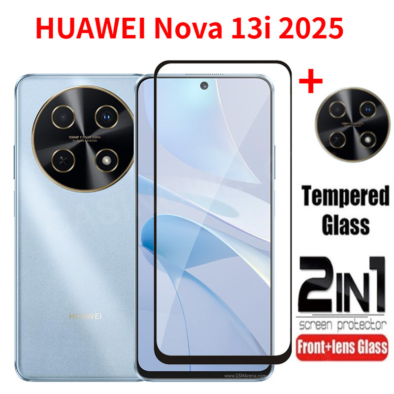 ป้องกันหน้าจอสําหรับHUAWEI Nova 13i Nova13i Nova13 Huawei Nova 13 4G 5G 2025 คลุมทั้งหมดกระจกนิรภัยใ