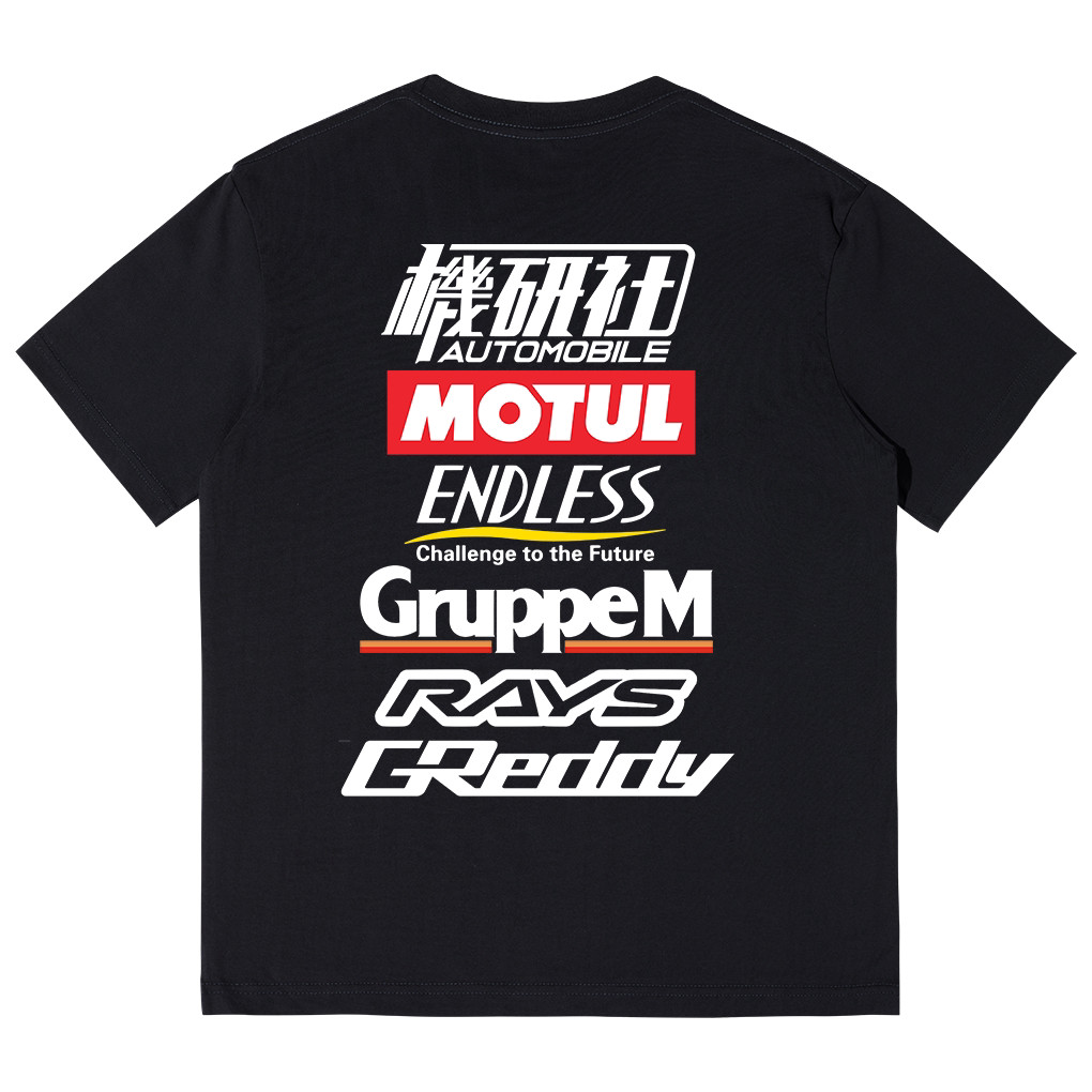 เสื้อยืดแขนสั้น.AttitudeJDM สำหรับRIDERS ออกแบบตามวัฒนธรรม DUCATI MAQIS ทำจากผ้าฝ้ายแท้
