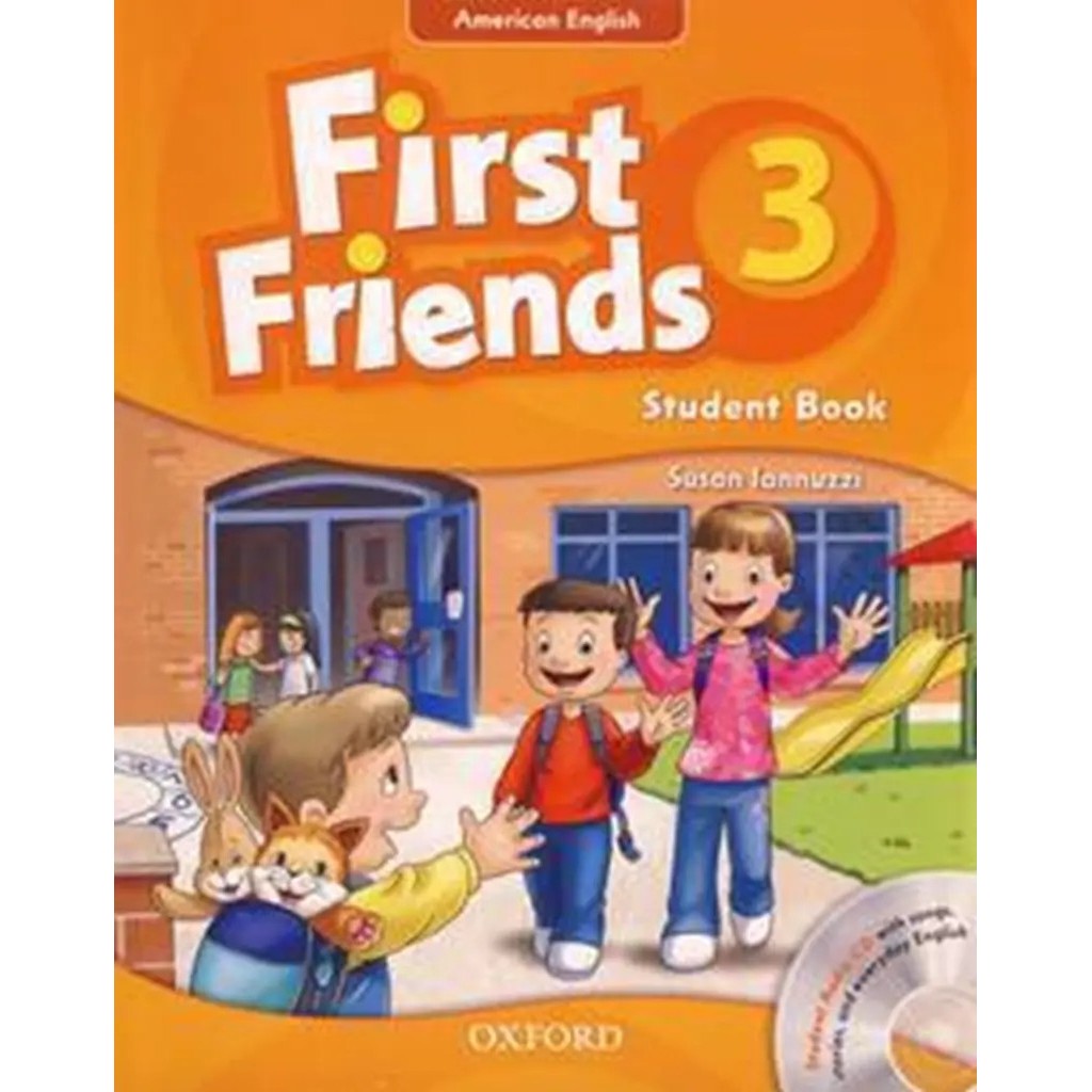 Bundanjai (หนังสือ) American First Friends 3 : Student Book with Audio CD (P)