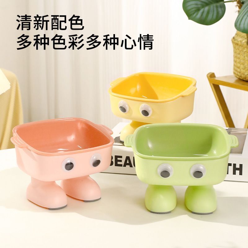 กล่อง Boxed Big Eyes ที่ถอดออกได้ Donut ตุ๊กตา 4.20 One-Piece Dual-Use Anti-Overturning High-Footed 