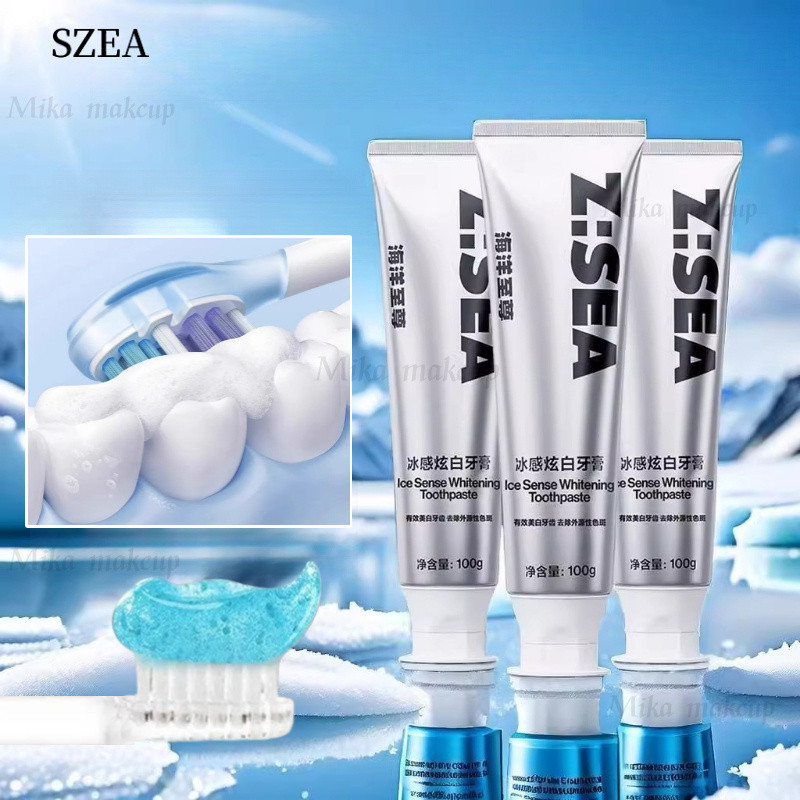 ZSEA ยาสีฟัน  เพื่อขจัดสีเหลืองและกลิ่นปากสําหรับผู้ชายเพื่อกําจัดกลิ่นและลมหายใจสดชื่น