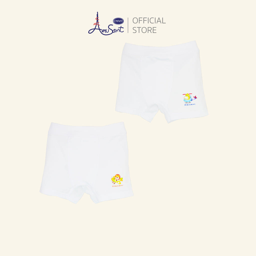 Amusant By Enfant  กางเกงบ็อกเซอร์ 2-12ปี 1แพ็ค2ตัว EH3P60,EH3P63