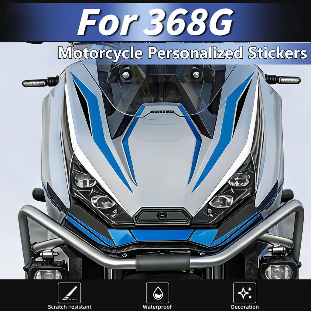 สําหรับ ZONTES 368G 368 G 2024 อุปกรณ์เสริมรถจักรยานยนต์สติกเกอร์มอเตอร์จักรยานหัวพื้นที่ตกแต่ง Decals