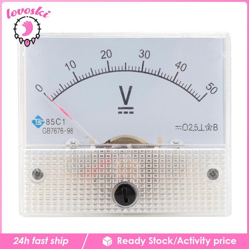 [Lovoski] 85C1 DC Pointer Meter แผงเมตร Class 2.5 20V 30V 50V 100V 300V 500V