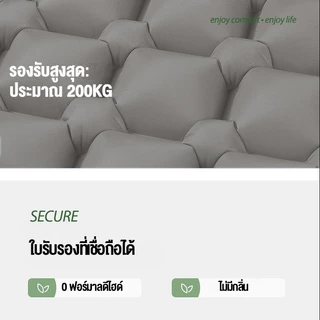 SKIER เบาะรองนอนแคมป์ปิ้ง เสื่อรองนอนกลางแจ้ง พับเก็บได้ ขนาดเล็ก เดินป่า ปิกนิก