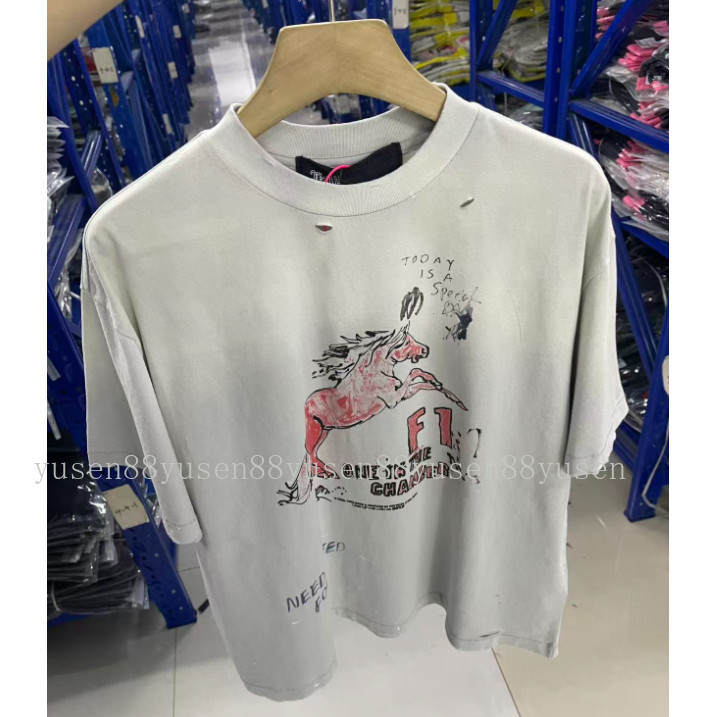 Paly Hollywood FW26 "Wash Water Distressed เสื้อยืด