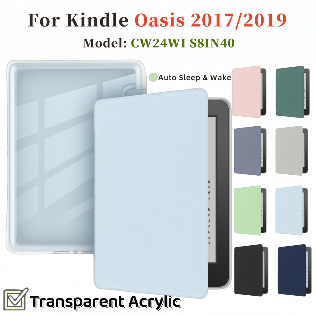 สําหรับ Kindle Oasis 2 / Oasis 3 7.0 นิ้ว Smart sleep wake-up คุณภาพสูง DIY Oasis 9th 10th Gen CW24W