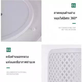 360 ° ที่วางแก้วกระดาษหมุนได้ชั้นเก็บของแบบตั้งโต๊ะที่ถอดออกได้และทําความสะอาดง่ายถ้วยกาแฟสํานักงานชั้นเก็บของถ้วยพลาสติก