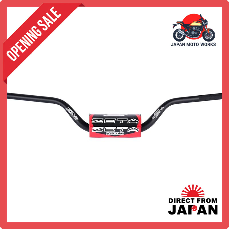 ZETA RACING SX3 Handlebar for CR85, CRF150R, YZ85'18, Mini Racer-Medium, outer diameter of bar clamp