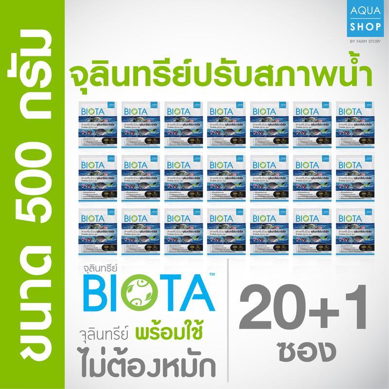 จุลินทรีย์ BIOTA ขนาด 500 กรัม สำหรับปรับสภาพน้ำ