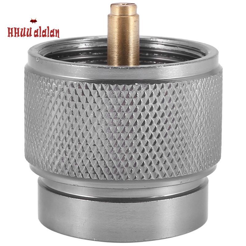 อะแดปเตอร์เตาแคมป์ปิ้งสำหรับถังโพรเพน 1LB รองรับมาตรฐาน EN417 แปลงได้ทั้ง LPG และถังแก๊สขนาดเล็ก