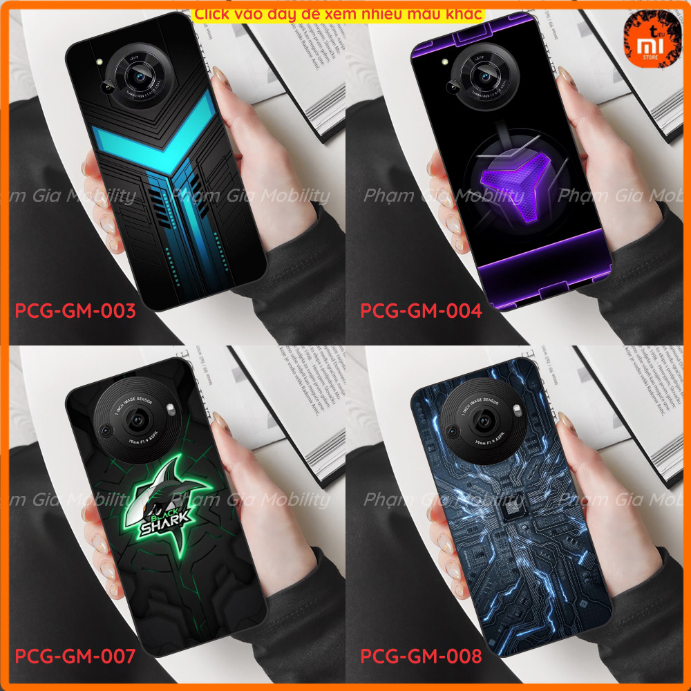 เคสยืดหยุ่นสีดํา Sharp Aquos R7/ R8 Pro/ R8s Pro พร้อมเทคโนโลยีหลากหลายรูปแบบที่ไม่ซ้ําและคมชัด