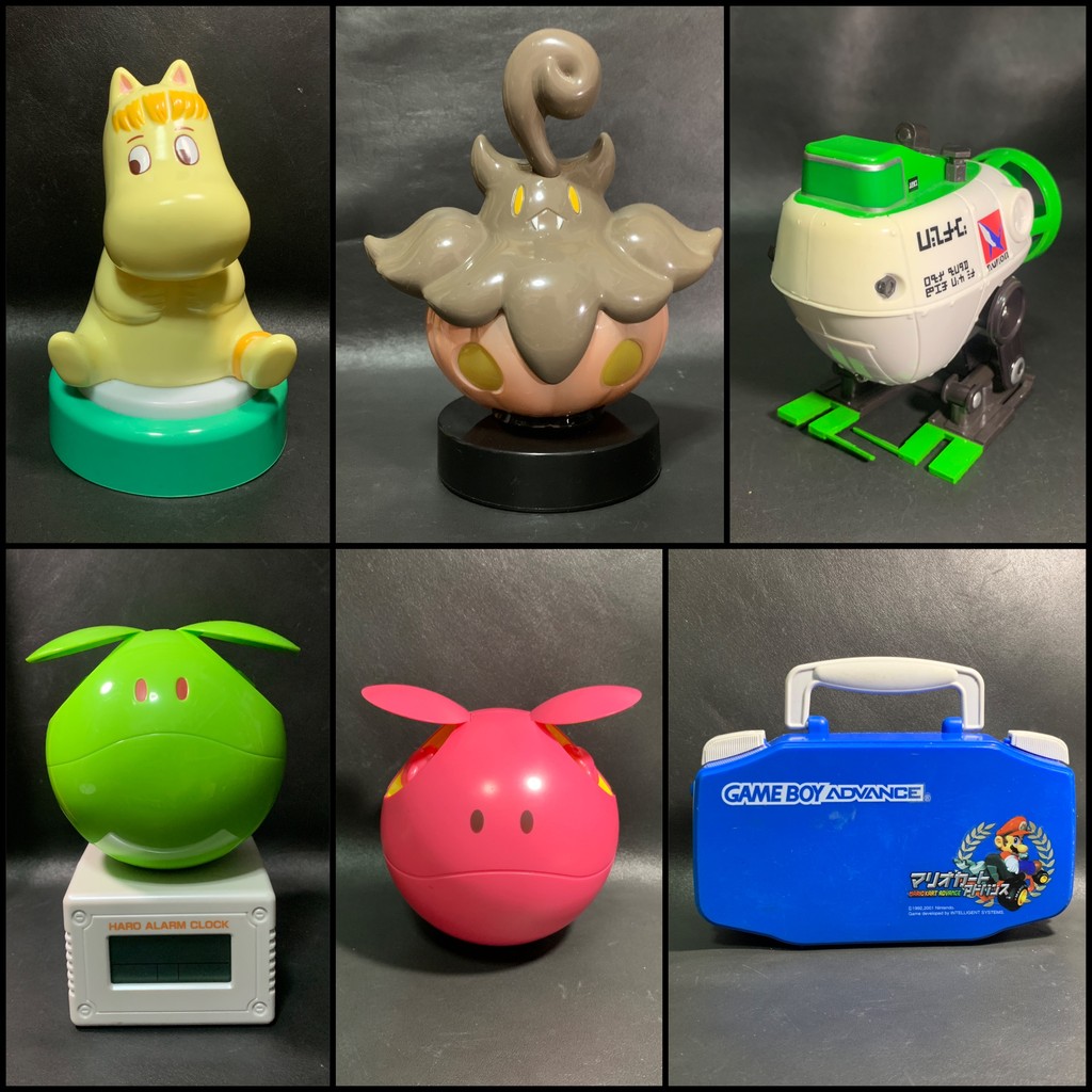 Gundam Halolight, Halo Alarm Clock, Moomin Light, Splatoon Tokotoko Robot Bomb, Pokemon Light, Game 