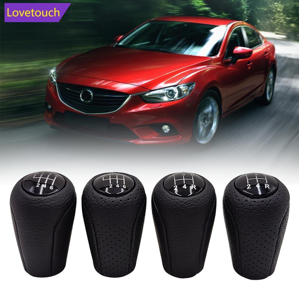 LOVETOUCH 5/6 ความเร็วรถ Auto คู่มือเกียร์ SHIFT KNOB Head Lever หนัง SHIFT KNOB Handle Shifter สําห