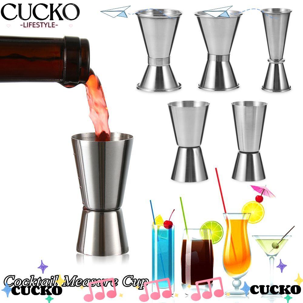 CUCKO วัด Jigger Home & Living แก้วน้ําสแตนเลส