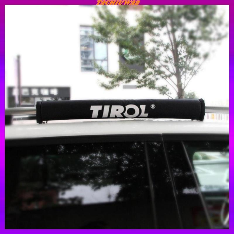[Tachiuwa2] 2 ชิ้น Universal Soft Oxford Car Roof Rack Protector สําหรับ Kayak Racks 59 ซม.