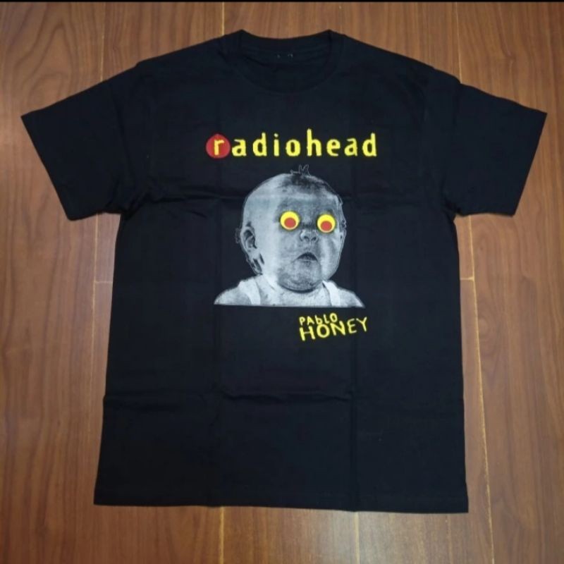 เสื้อยืด Radiohead Pablo Honey แบบใหม่ สีไซต์ L