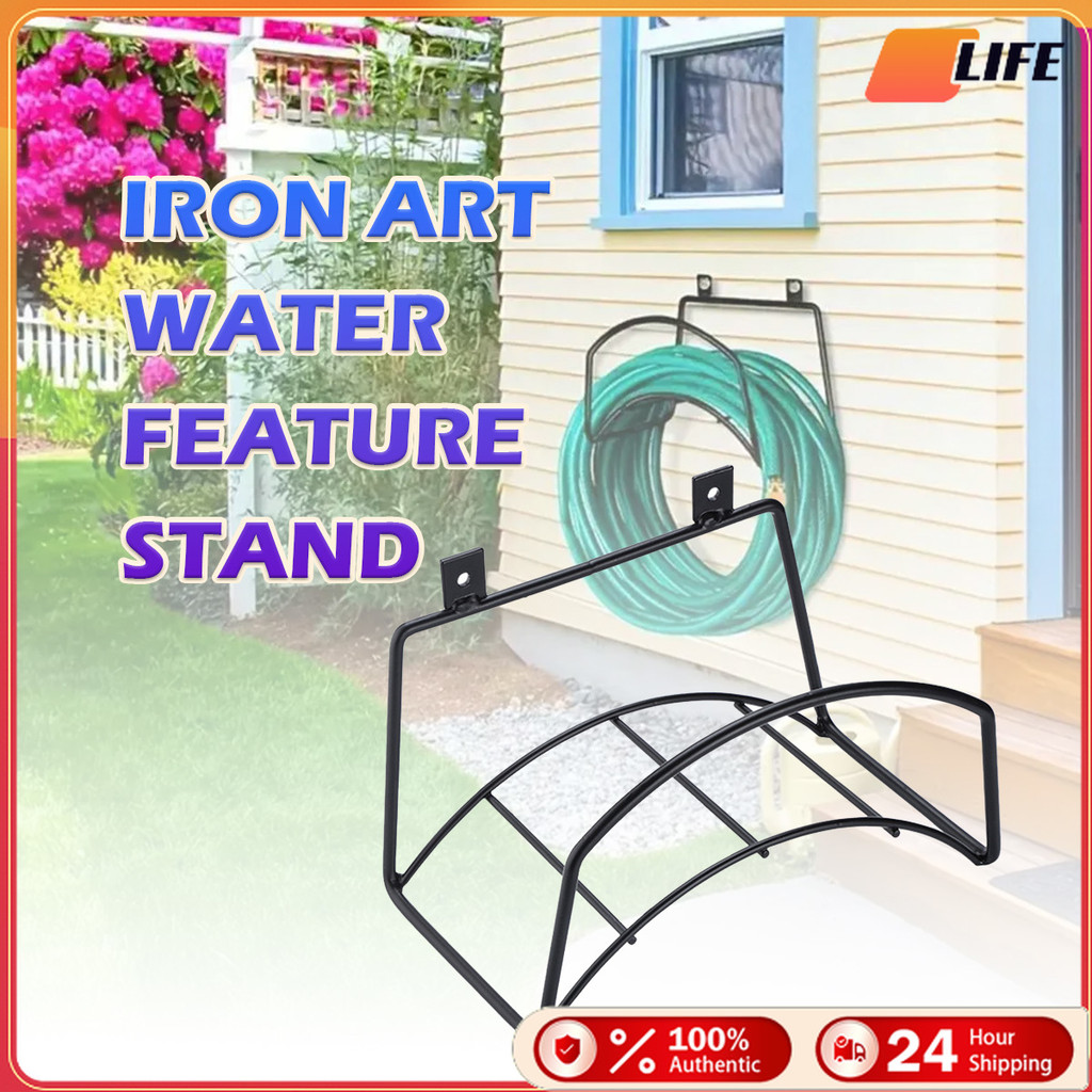 เก็บปลายทาง！ที่แขวนสายยาง ตะขอแขวนเครื่องมือ แบบติดผนัง ใชในส่วน ระเบียง อู่ซ่อมรถ การรับน้ำหนักที่ดี ทนทาน