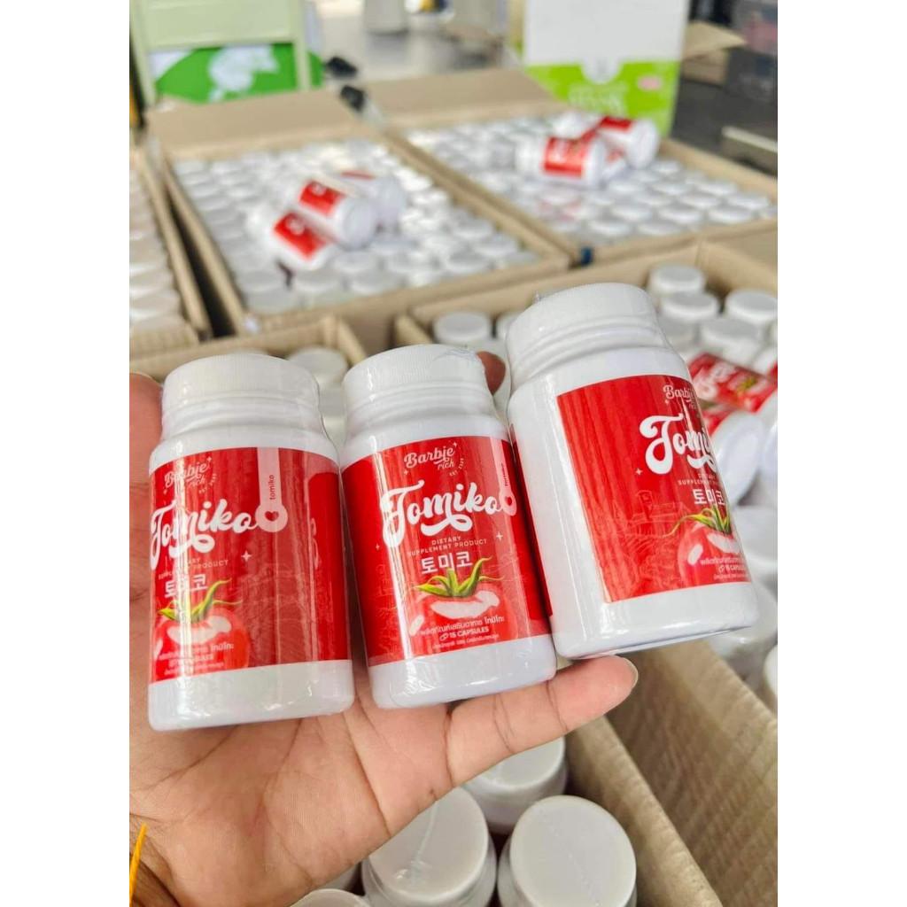 (เซต 5กระปุก) โทมิโกะ กลูต้ามะเขือเทศ Tomiko Gluta ขนาด 15แคปซูล - รูปที่ 3