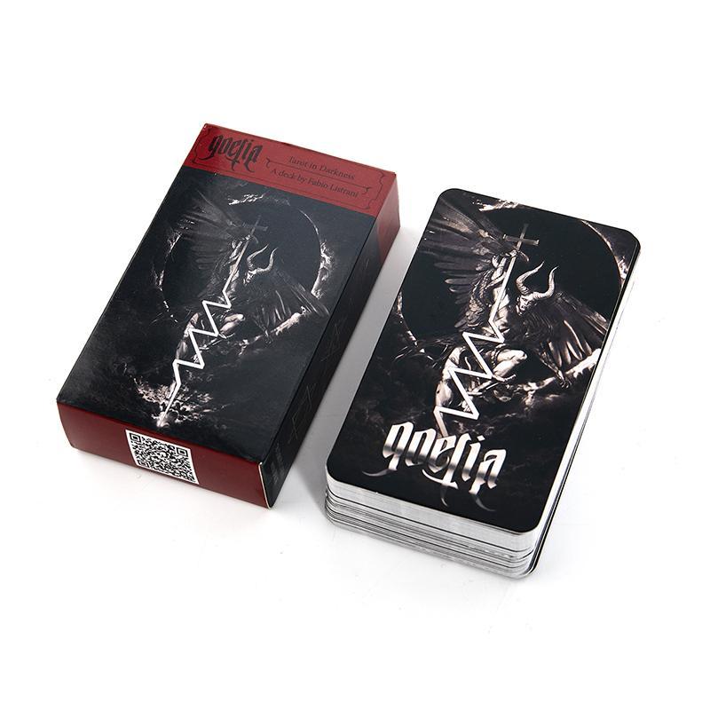 UKB GOETIA ใน DARKNESS DECK CARDS LO SCARABEO ESOTRIC FORTUNE TELLING ใหม่ TH