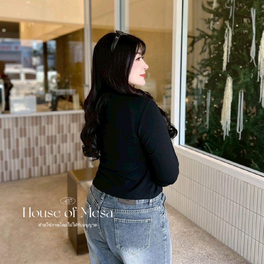 Plussize ครอปคอปกสาวอวบ เสื้อครอปเอวลอย อก 38-58 นิ้ว - รูปที่ 7