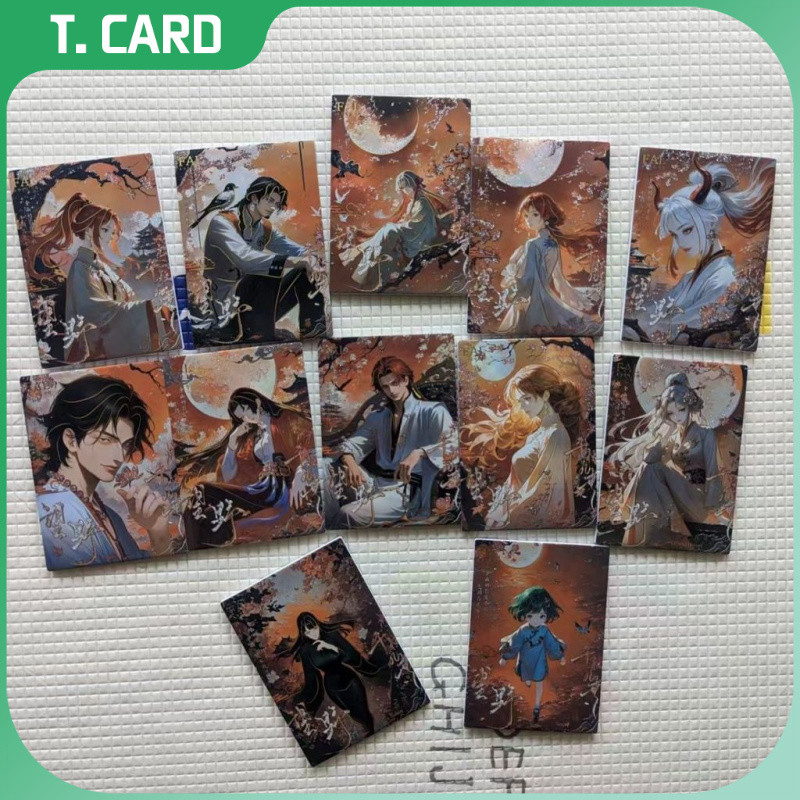 One Piece Collection Card Oriental Artistic Conception Horizono Card Slots a Set 12 ชิ้น