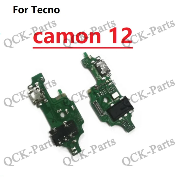 สําหรับ Tecno Camon 12 15 air 17 17 Pro 16 CE7 CE7j CE9h Charger USB ชาร์จพอร์ตบอร์ด Dock ปลั๊กซ็อกเ