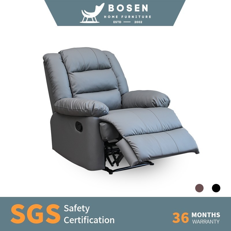 BOSEN sofa ruang tamu functional sofa chair single reclining chair leisure chair computer sofa recli