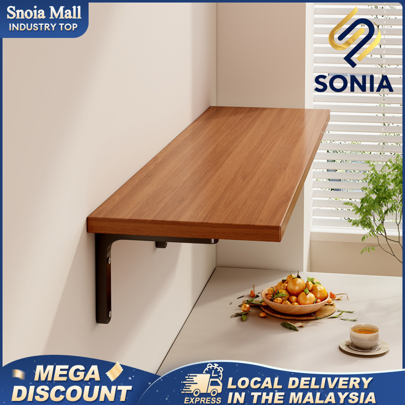 Floating Wall Shelf Book Shelf rak buku easy to assemble load-bearing capacity 150KG 壁挂置物架