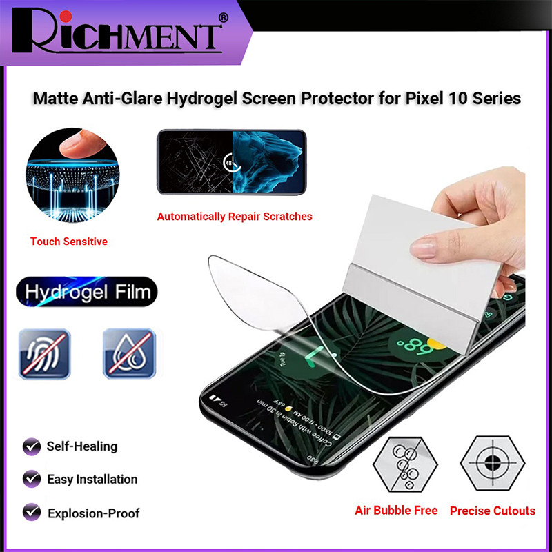 SG SELLER ฟิล์มกันรอยหน้าจอ Hydrogel แบบใส HD สําหรับ Pixel 10/ Pixel10 /Pixel 10 Pro XL Matte Anti-